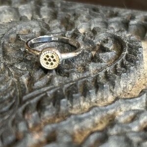 Anna Beck Two-Tone Circle Disc Ring